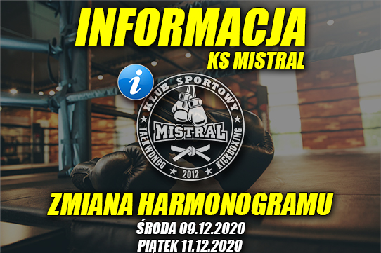 Informacja KS MISTRAL - zmiana harmonogramu 09.12.2020.jpg